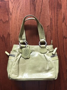 Smith & Canova Handtasche Beuteltasche Leder grün - Bild 1 von 8
