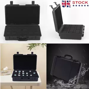 18 Hard Case Watch Box Travel Storage Protection Waterproof Shockproof Pressure - Picture 1 of 12