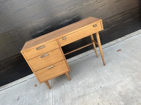 Vintage Mid-Century Modern MCM Danish Scandinavian Contemporary Desk Cover