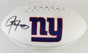 Lawrence Taylor Autographed Signed New York Giants Logo Football (JSA) - Picture 1 of 5