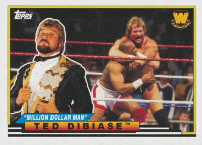 2018 Topps Heritage WWE - Big Legends #BL-35 "Million Dollar Man" Ted DiBiase - Image 1 of 2