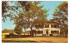 Salem Towne House Old Sturbridge Village Massachusetts Historic Federal Postcard - Picture 1 of 2