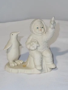 Department 56 Snowbabies “Wishing on a Star” Figurine Penguin 3.5" x 4" - Picture 1 of 4