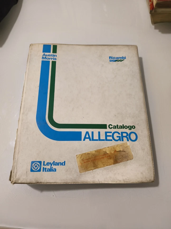 Catalogo Allegro Ricambi Austin Morris - Immagine 1 di 3