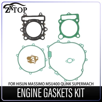 FITS HISUN MASSIMO MSU400 QLINK SUPERMACH HISUN 400ATV UTV ENGINE GASKETS KIT - Image 1 of 4