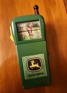 Vintage John Deere Flip Phone Rings Plays Music Lights Up Busy Signal Works - Picture 1 of 9