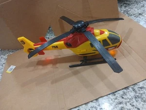 Tonka Rescue Force Fire Rescue Helicopter Light Up Red and Yellow - Picture 1 of 1