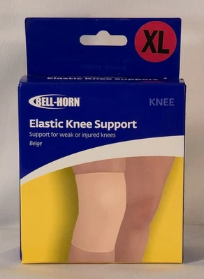 Soporte de rodilla elástico Bell-Horn X-grande para rodillas débiles o lesionadas-Beige-NIOB Foto 1 de 4