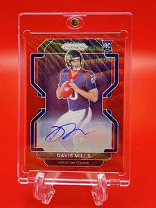 2021 Panini Prizm Davis Mills 💥 Red Wave /149 #352 Rookie Auto ✍️ - Bild 1 von 9