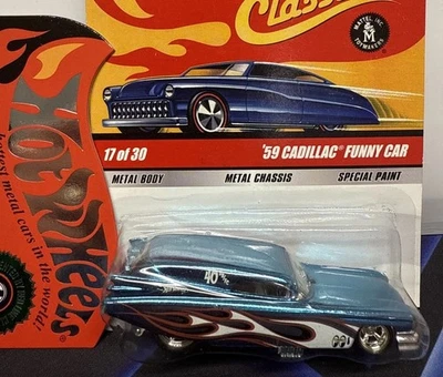 Hot Wheels Classics Cadillac Funny Car Chase 🔥 Envío combinado 🔥 RARO Foto 1 de 4