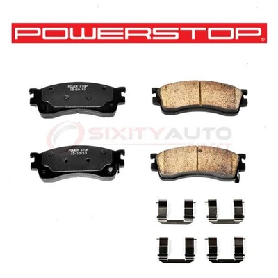 PowerStop Front Disc Brake Pad & Hardware Kit for 2001-2002 Mazda Protege sa — 第 1/4 张图片