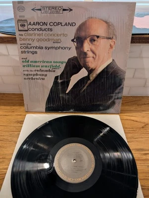 AARON COPLAND Clarinet Concerto BENNY GOODMAN -1963  Columbia LP EX - Image 1 of 4