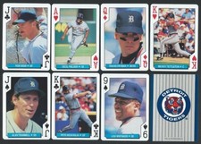 1992 U.S. Playing Card Company Detroit Tigers Baseball Card - PICK Choose Player