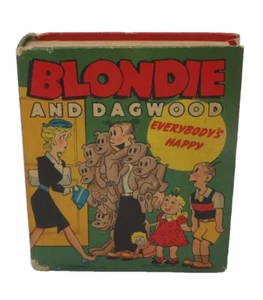 Vintage Blondie and Dagwood #1438 Better Little Book Hardcover 1948 - Picture 1 of 9