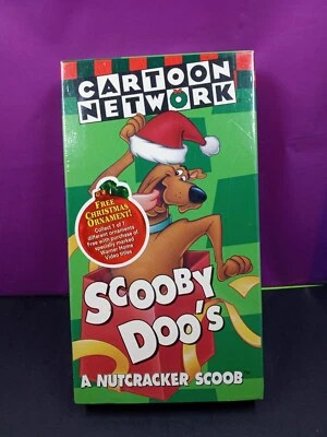 Scooby Doo's A Nutrcracker Scoob VHS New Sealed with Ornament Cartoon Network - Image 1 of 4