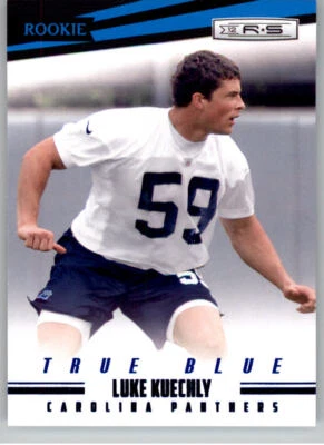 2012 Rookies and Stars True Blue #189 Luke Kuechly Rookie Card RC  - Image 1 of 2