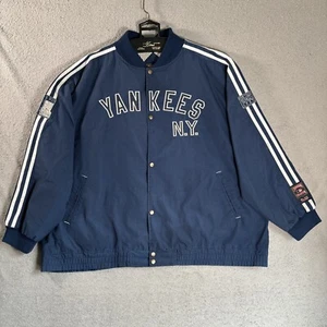 Vintage Yankees Varsity Jacket Size 3XL Cooperstown Collection By G-III - Picture 1 of 14