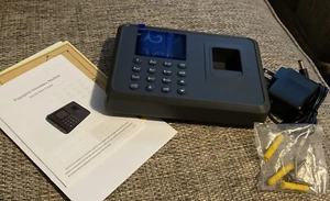 Biometrisches Fingerabdruck Zeiterfassung Mitarbeitererkennung Erfassungsgerät - Bild 1 von 5