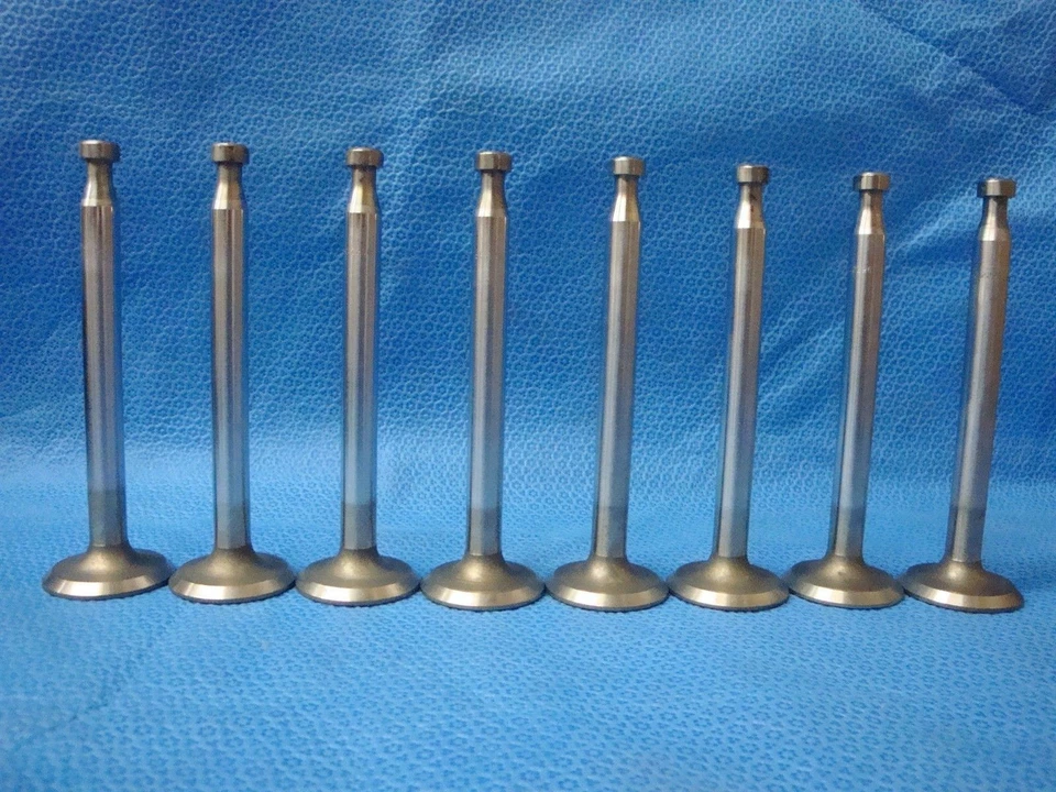 Ford 302 332 EXHAUST Valve Set 8 +030 o/s Truck Bus 1956 - 1963 F700 F800 USA - Image 1 of 1