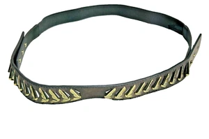 Cinturón de moda de metal dorado con cintura elástica gris para mujer H&M - Imagen 1 de 5