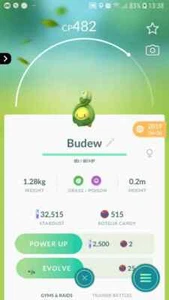 Budew Pokemon Trade Go - Picture 1 of 2