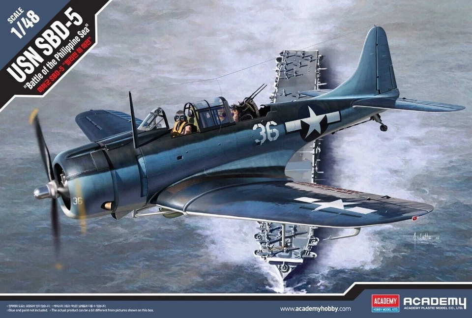 Academy Hobby 12329 USN SBD-5 Battle of the Philippine Sea 1/48 - Image 1 of 1