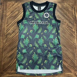 Nike Nigeria Soccer Team Basketball Jersey Tank Top Mens Sz Small CU1399-302 NWT - Picture 1 of 8