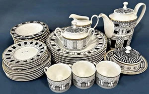 VAJILLA ROSENTHAL FORNASETTI PALLADIANA, *VENDIDA INDIVIDUALMENTE, ELIGE* - Imagen 1 de 45