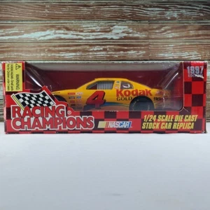 NASCAR 1997 Edition Racing Champions 1:24 Scale Sterling Marlin #4 Kodak - Picture 1 of 8