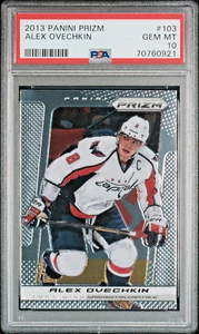 2013-14 Panini Prizm Alexander Alex Ovechkin #103 PSA 10 Gem Mint - Picture 1 of 2