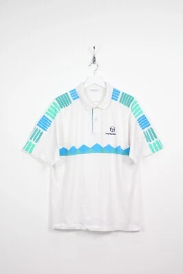 CAMISETA POLO TENIS SERGIO TACCHINI VINTAGE SAMPRAS WIMBLEDON FINAL 1993, TALLA: XXL Foto 1 de 4