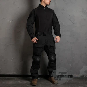 Emerson GEN3 BDU Combat Uniform Tactical Gen3 Apparel Shirt&Pants Clothing Black - Picture 1 of 12