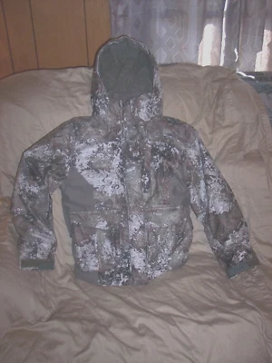 Boys Youth Medium Camo Jacket + Liner 3n1 Cold Weather Parka Waterproof Hunting - Image 1 of 4