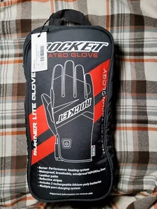 Joe Rocket Rocket Burner Lite Heated Motorcycle Cold Weather Winter Gloves - Picture 1 of 3