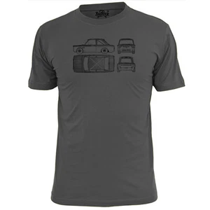 Camiseta para hombre Hillman Imp Sport vintage plano de coche retro - Imagen 1 de 2