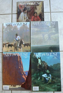 5 ART of the WEST for All Fine Art Collectors 2012 Guidebook + Jan,May,July,Sept - Foto 1 di 24