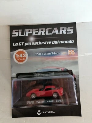 TVR Tuscan T440R 2003 scala 1/43 centauria Supercars modellismo statico - Immagine 1 di 3