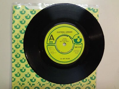  BE-BOP DELUXE:Electrical Language-Surreal Estate-U.K.7" 78 Harvest HAR5158 Demo - Image 1 of 2