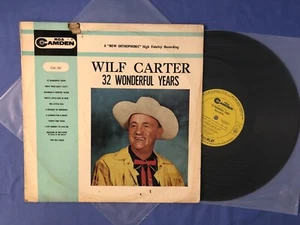 Wilf Carter 32 Wonderful Years 12" Vinyl LP RCA Camden Aus CAL 787 - Bild 1 von 8