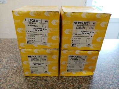 Juego de pistones Opel/Bedford 2.3D CF / Rekord / Senator tamaño estándar Foto 1 de 4