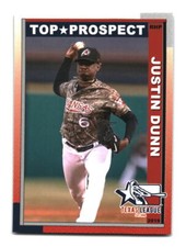2019 Grandstand Texas League Top Prospects  # NNO Justin Dunn