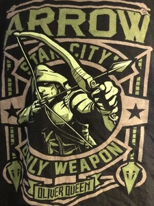 Arrow Star City Black Small T Shirt Funko Only Weapon Television Series - Picture 1 of 8