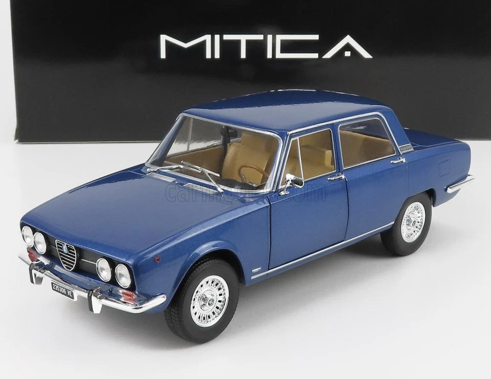 1/18 MITICA-DIECAST - ALFA ROMEO | 2000 BERLINA 1971 - CERCHI MILLERIGHE WHEELS  - Immagine 1 di 1
