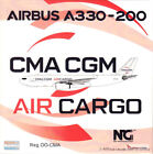 NGM61050 1:400 NG Model CMA CGM AirCargo (Air Belgium) Airbus A330-200F Reg
