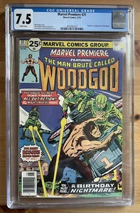 Marvel Premiere 31 (CGC 7.5) Origin / 1. App Woodgod - Bild 1 von 2