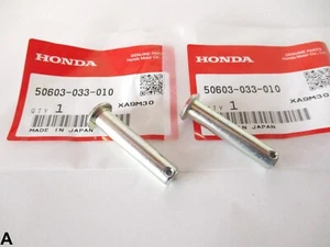 2x Original Bolzen Pin Fußraste Step Bar Joint front arm Honda XR 50 70 80 100 R - Bild 1 von 2