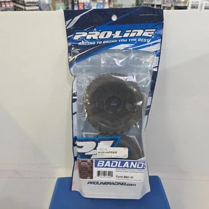Proline Badlands MX M2 All Terrain 1/8 Buggy Tires/Black 17mm Rims F/R - Picture 1 of 1