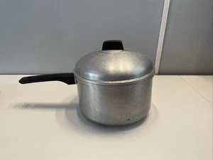 ALADDIN NO-SHAKE CORN POPPER Stove Top Popcorn Maker VINTAGE - Picture 1 of 7