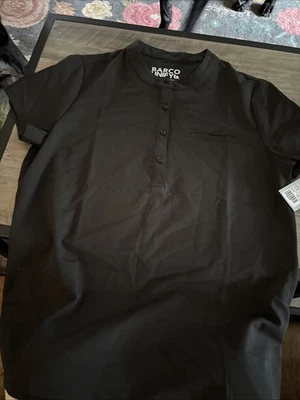 Womens Barco Unify Scrub Top Shirt Black Size Medium NWT - Image 1 of 4
