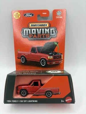 2025 Matchbox Moving Parts Red 1994 Ford F-150 SVT Lightning - Image 1 of 4